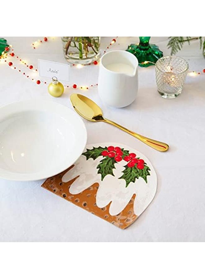 توكينج تيبلز منديل بودنغ على شكل هولي نباتي، 16 قطعة - Image 4