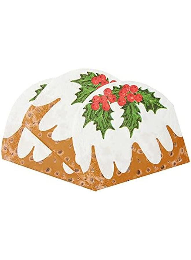 توكينج تيبلز منديل بودنغ على شكل هولي نباتي، 16 قطعة - Image 2