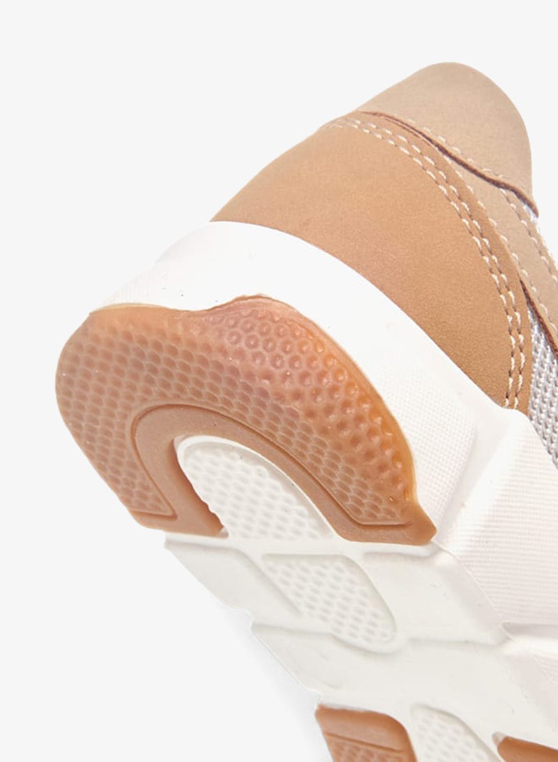 بيرفيت سنيكرز أولاد بنعل خارجي بنمط لوحات مع إغلاق بشريط لاصق - Image 4