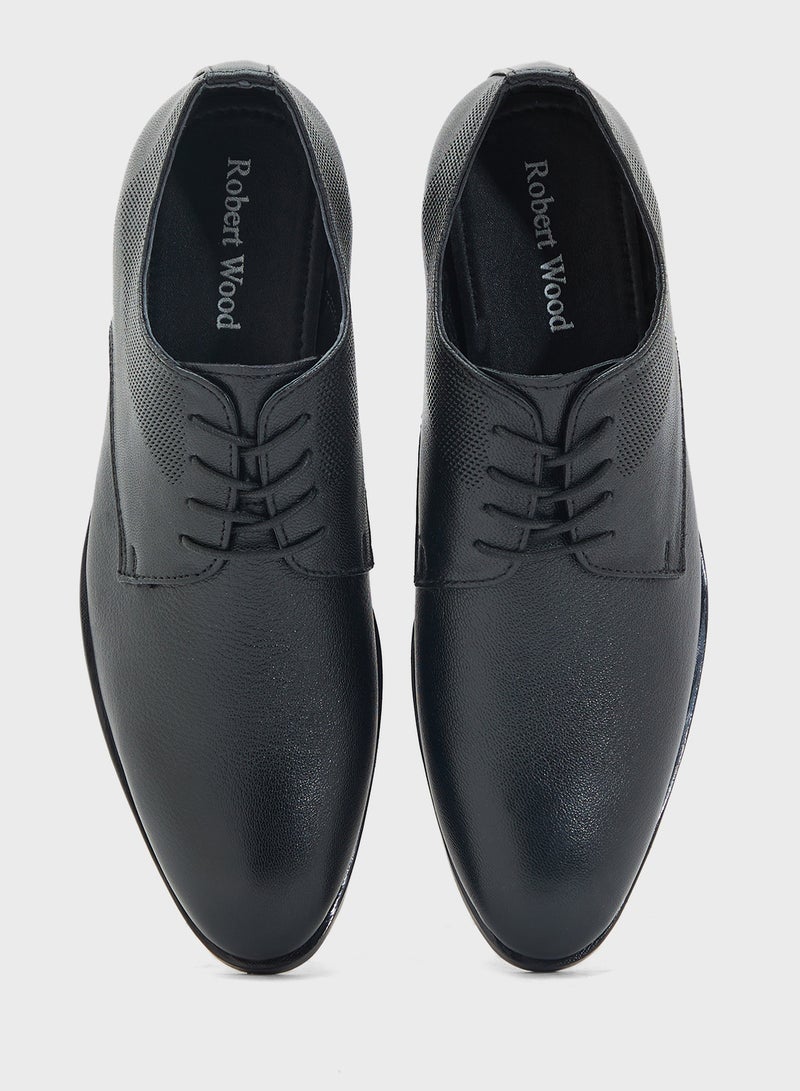 Robert Wood Genuine Leather Formal Lace Ups - Image 4
