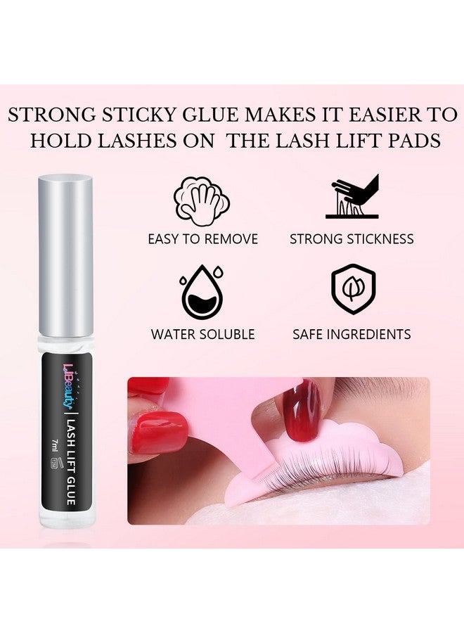 Libeauty Lash Lift Kit Eyelash Perm Kit Professional DIY Lifting Kit for Eyelashes Perming & Curling for Eyelashes at Home & Salon Use - Image 4