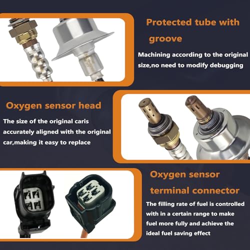FFFauto Oxygen Sensor Upstream Downstream O2 Compatible with 2010-2016 2.4L Santa Fe Sonata Tucson,Forte Optima Sorento Sportage 2011-2016 2.4L,392102G100/392102G200 - Image 4