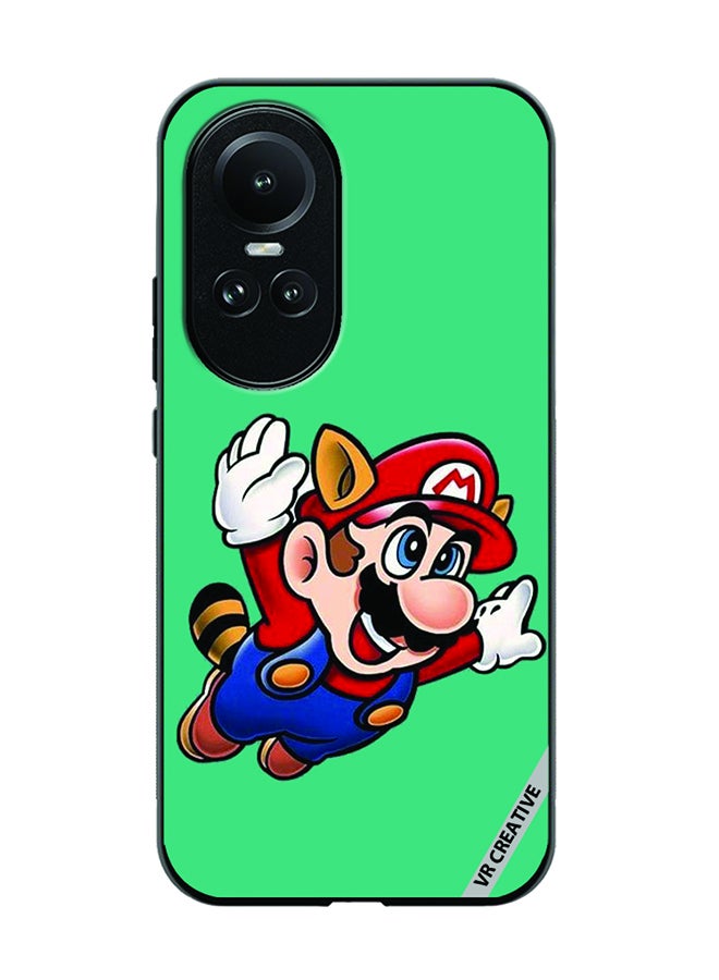 VR CREATIVE Protective Case Cover For Oppo Reno 10 Pro Mario Design Multicolour - Image 1