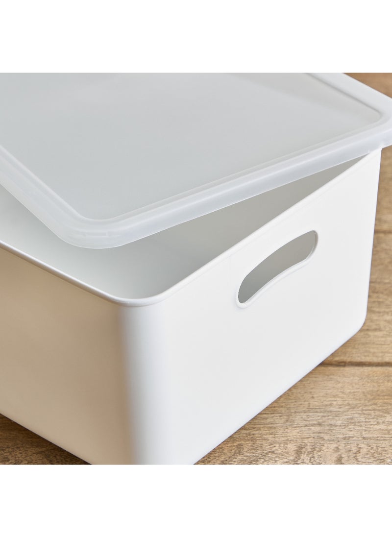 Home Box Orion Storage Box with Lid 36.5 x 16 x 26 cm  - Image 3