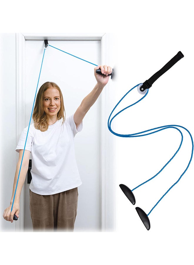 Depend Exercise Pulley For Physical Therapy, Shoulder Pulley Over Door Rehab Exerciser, lleviate Shoulder Pain And Facilitate Recovery From Surgery For Frozen Shoulder Physical Therapy Flexibility  - Image 1