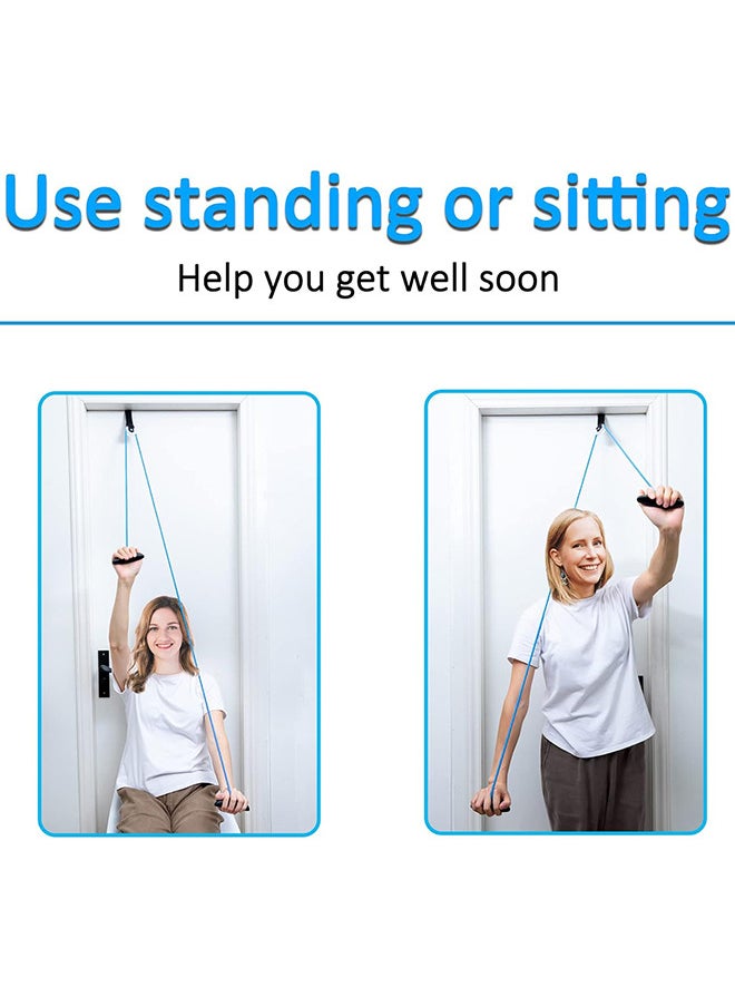 Depend Exercise Pulley For Physical Therapy, Shoulder Pulley Over Door Rehab Exerciser, lleviate Shoulder Pain And Facilitate Recovery From Surgery For Frozen Shoulder Physical Therapy Flexibility  - Image 5