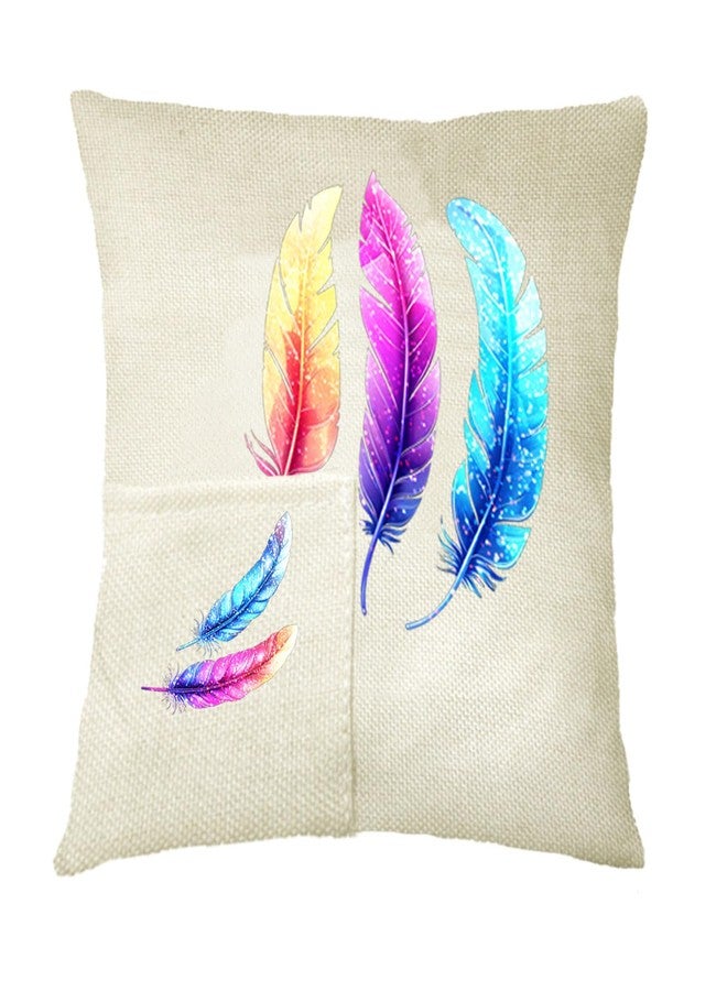 CALCA 10 Pack Sublimation Tooth Fairy Pillowcase Pocket Pillow Cover, Sublimation Blank White Linen Tooth Fairy Pocket Pillow Case Cover (7.87" * 7.87") (Linen Color) - Image 3
