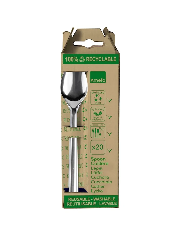 أميفا Leaves 20 Disposable Table Forks