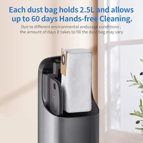 BUXEBUX 14-Pack Replacement Dust Bags Compatible with for Eufy Omni S2, S1, S1 Pro Omni Robot Vacuum Cleaner, Large Capacity Dirt Disposable Vacuum Bags - Image 4