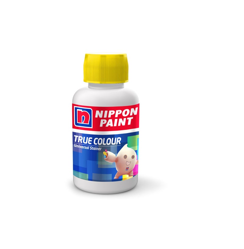 Nippon Paint True Colour Universal Stainer (Fast Yellow, 50ml)-Water Soluble High Tint, Non-Toxic, Non-Fading Pigment-For Plastic Emulsions, Enamels, Paints, Oil Paints-DIY - Image 5