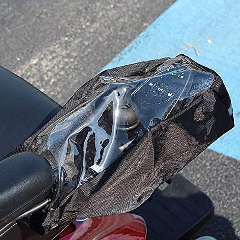 ANER Power Wheelchair Armrest Cover, Clear Electric Wheelchair Joystick Rain Cover, Durable Wheelchair Wrist Control Protector, 25 * 15cm - Image 4