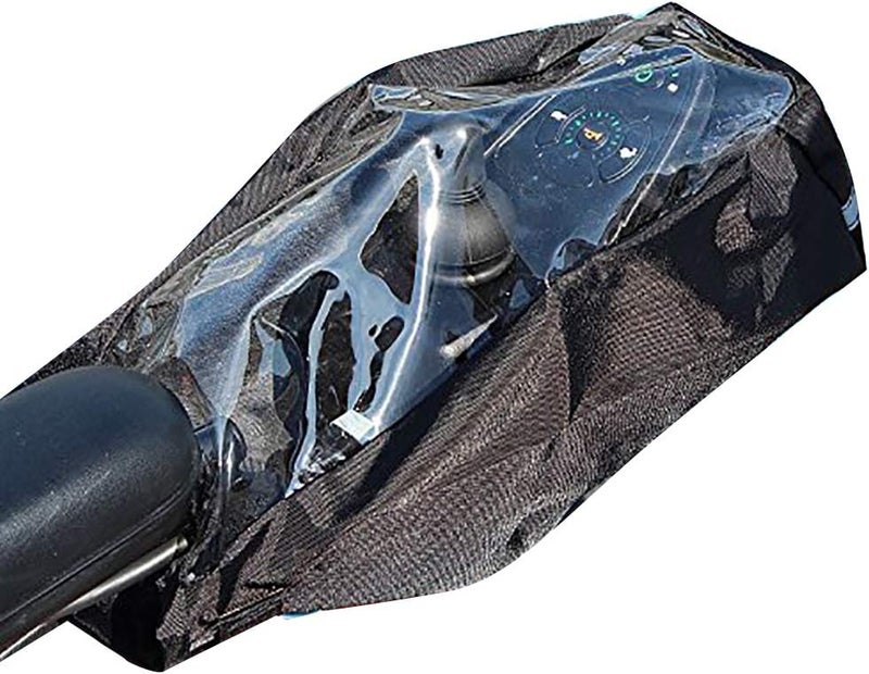 ANER Power Wheelchair Armrest Cover, Clear Electric Wheelchair Joystick Rain Cover, Durable Wheelchair Wrist Control Protector, 25 * 15cm - Image 1