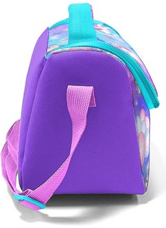 CORAL HIGH Kids Purple Pink Unicorn Mermaid Patterned Thermo Lunchbox 11890  - Image 3
