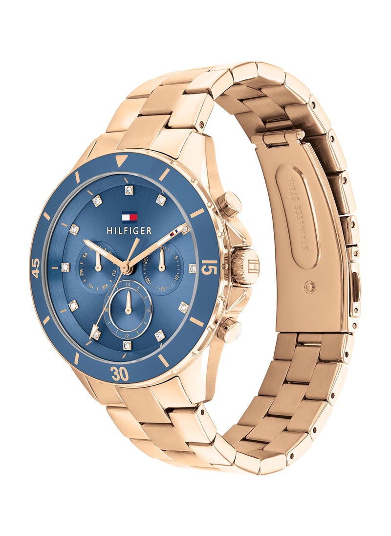 TOMMY HILFIGER Round Analog Women's Blue Case Wrist Watch - 1782710  - Image 2