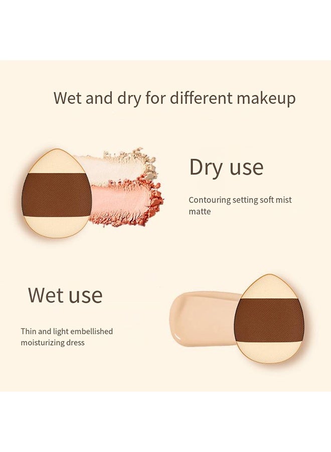 XIXI 10 Pcs Mini Makeup Sponges, Finger Puff with Storage Box, Soft Beauty Cosmetic Makeup Tools For Foundation Beauty Makeup Tools - Image 3