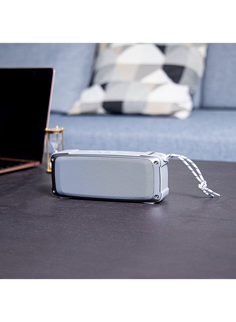 GEEPAS Rechargeable Bluetooth Speaker with Multiple Functions (TF Card/ AUX/ USB/ TWS/ BT/ FM, Hands Free Calling), Black - Image 3