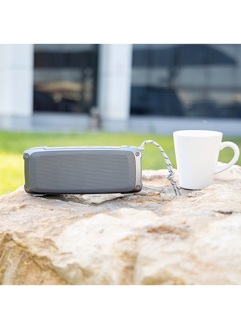 GEEPAS Rechargeable Bluetooth Speaker with Multiple Functions (TF Card/ AUX/ USB/ TWS/ BT/ FM, Hands Free Calling), Black - Image 4