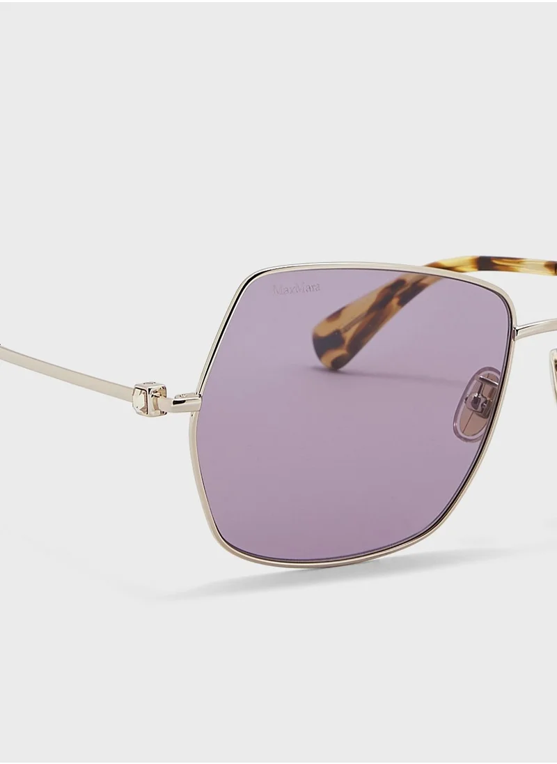 MaxMara Oversized Shape Sunglasses