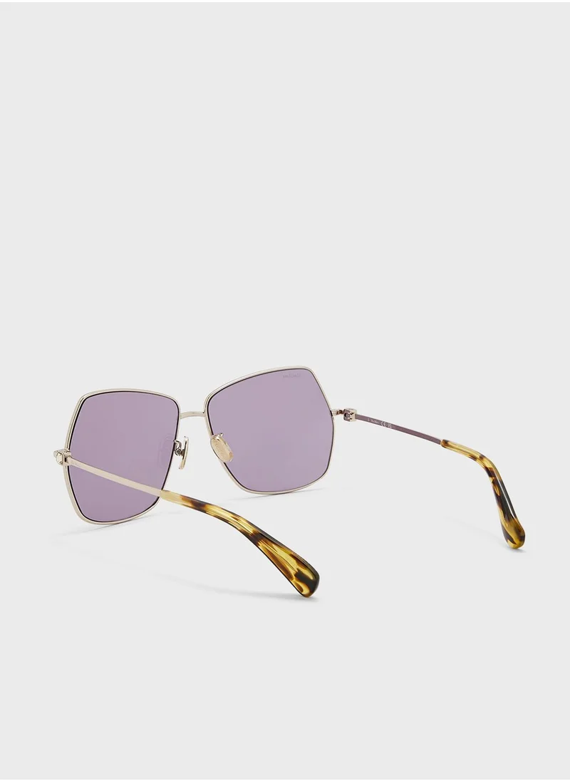 MaxMara Oversized Shape Sunglasses
