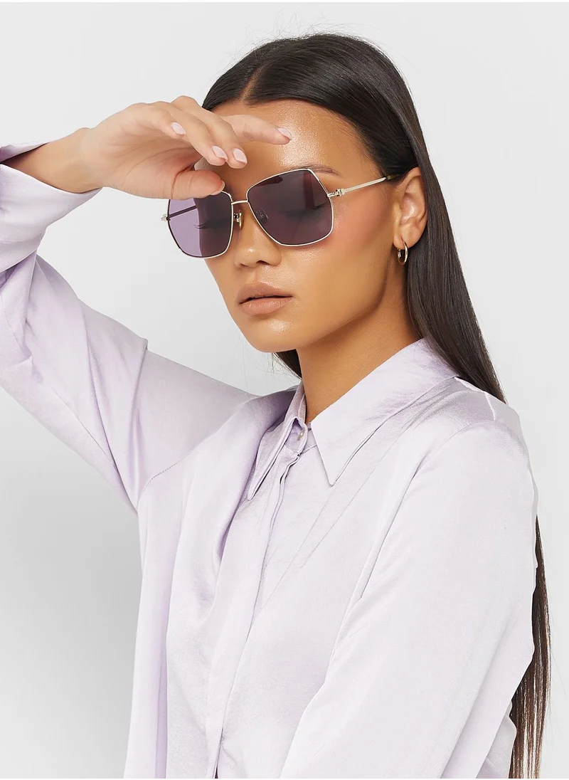 MaxMara Oversized Shape Sunglasses