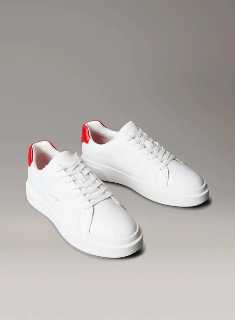 Calvin Klein Jeans Leather Durable Traction NYC Trainers