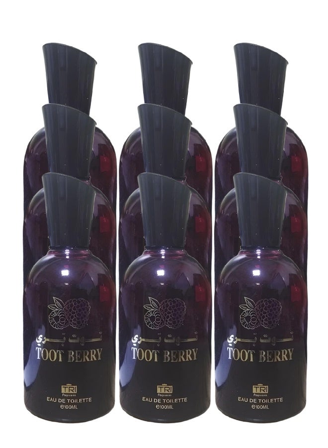 TRI 9 Pieces Toot Berry Perfume For Women 100ml EDT - Image 1