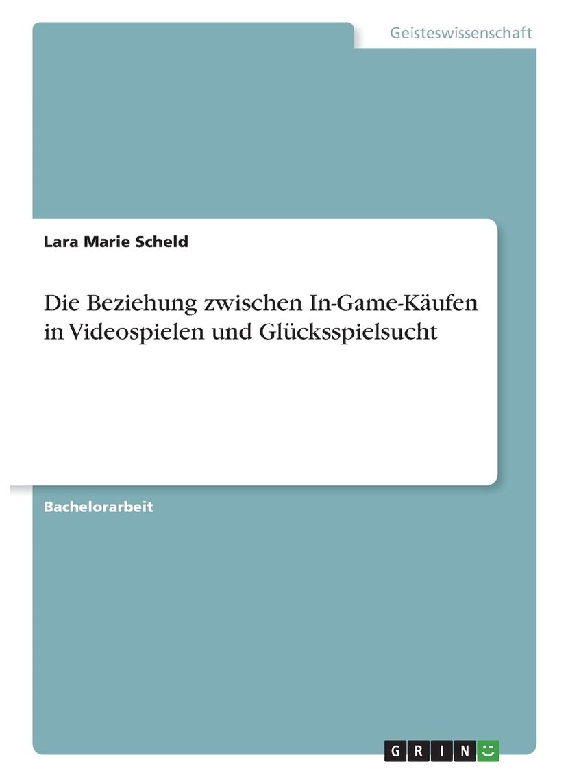 Die Beziehung zwischen In-Game-Käufen in Videospielen und Glücksspielsucht 