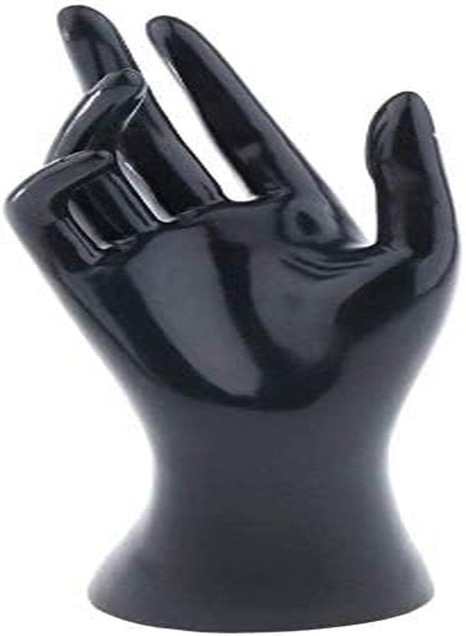 FRECI Hand Jewelry Display Holder Female Mannequin Hand Jewelry Bracelet Ring Gloves Display Organizer Stand - Black - Image 4