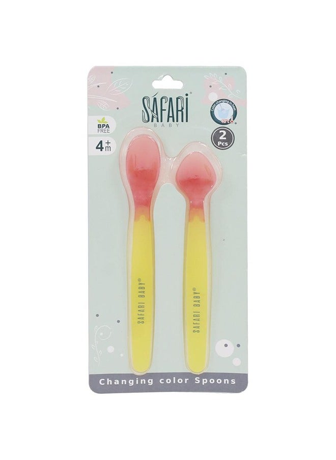 Safari Color Changing Spoon Set 2 PCS +4M 