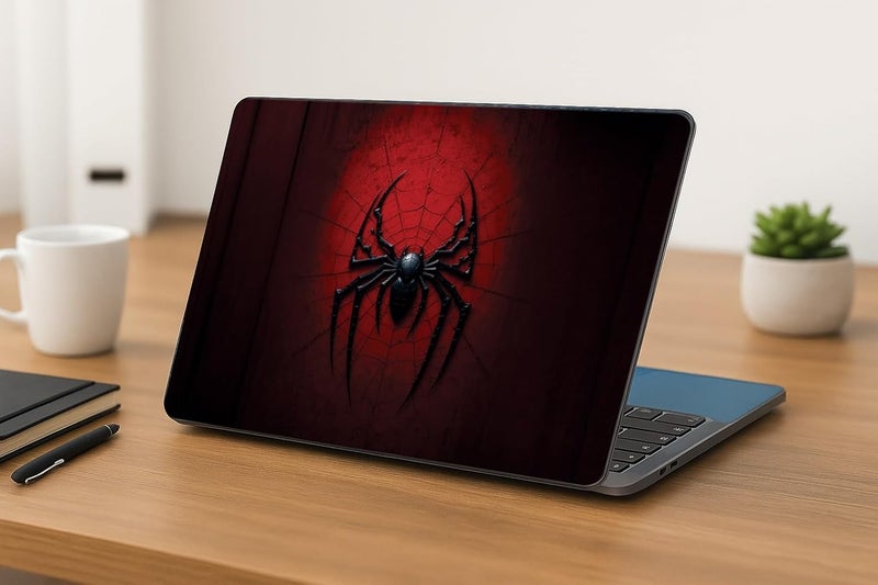 TYUSO ملصقات جلد لابتوب للجسم الكامل بجودة عالية HD تناسب حتى 15.6 بوصة مقاومة للماء، مقاومة للتلاشي، سهلة التطبيق والإزالة (عبوة من 01) (SPI) - Image 2