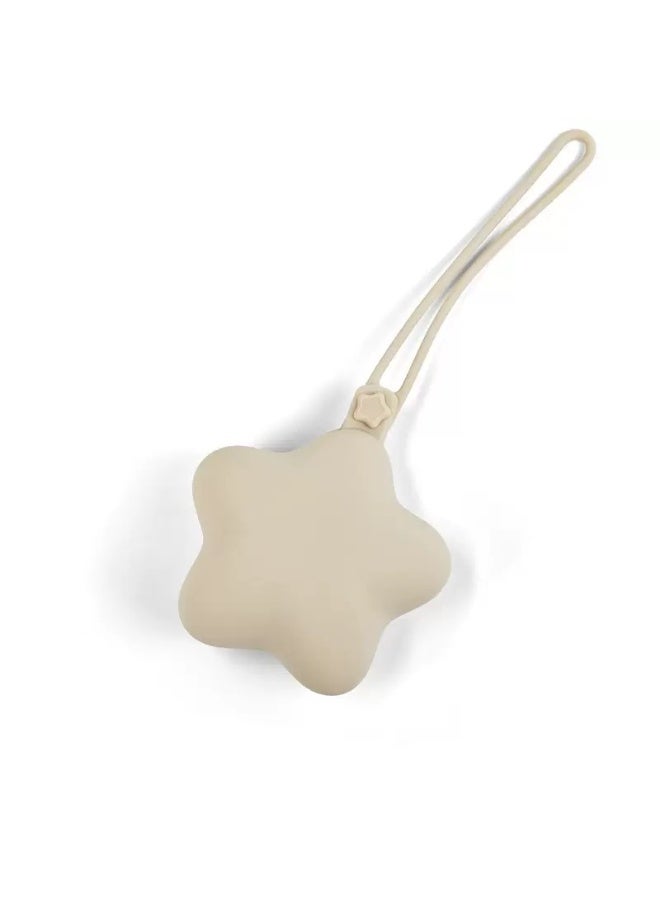 Multifunctional Portable Silicone Baby Pacifier Storage Box Star Shape Feeding Holder - Image 4