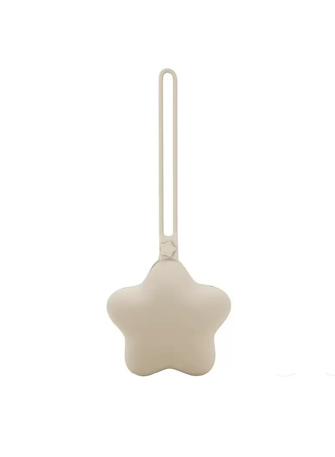 Multifunctional Portable Silicone Baby Pacifier Storage Box Star Shape Feeding Holder - Image 5