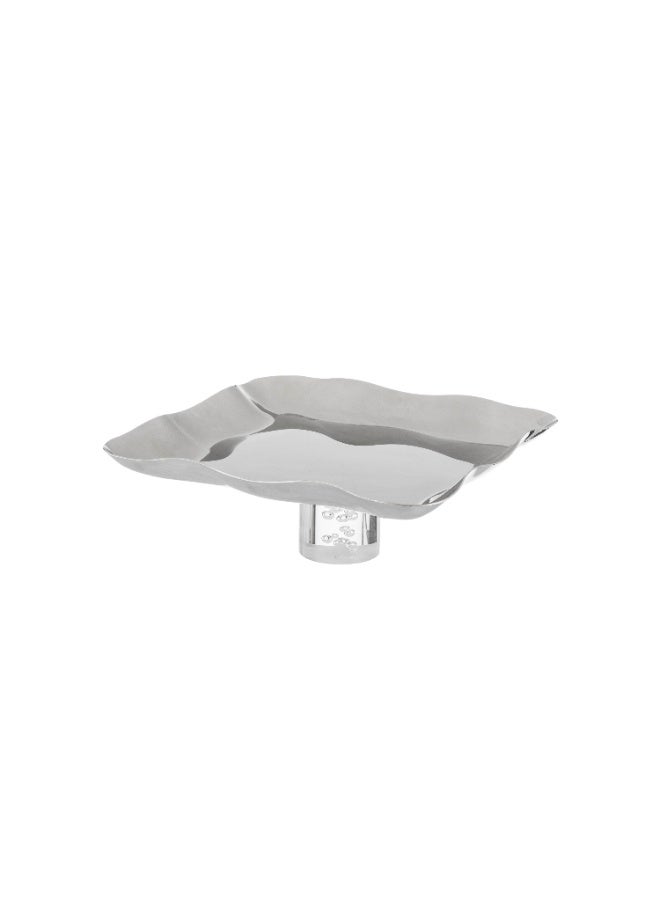 Dania ✨ Luxurious stainless steel serving dish with an acrylic base – a modern, eye-catching design ✨ Size 21x21 cm - Image 5