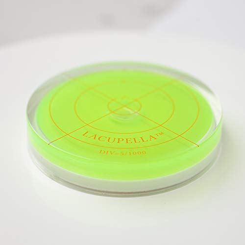 Lacupella Round Bubble Level For Use With Buttercream Acrylic Disk To Achieve Perfectly Level Tiered Cake Design In All Direction - 2.35" (60mm) Diameter - Image 4