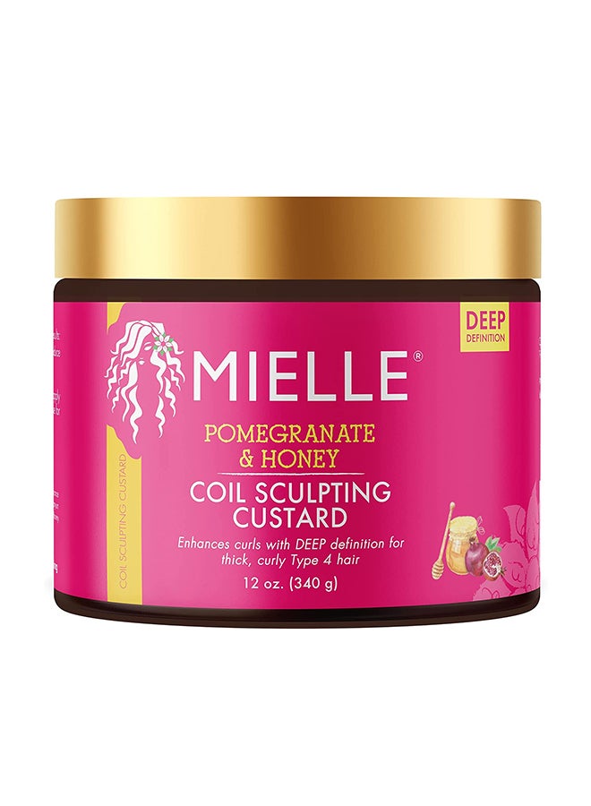 MIELLE Pomegranate And Honey Coil Sculpting Custard 340grams - Image 1