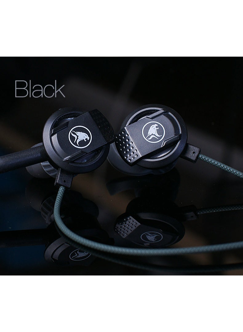 New RX3 Pro Mobile Phone Wired Headset Headset Computer In-Ear Long Microphone E Sports Eating Chicken Game - Image 2