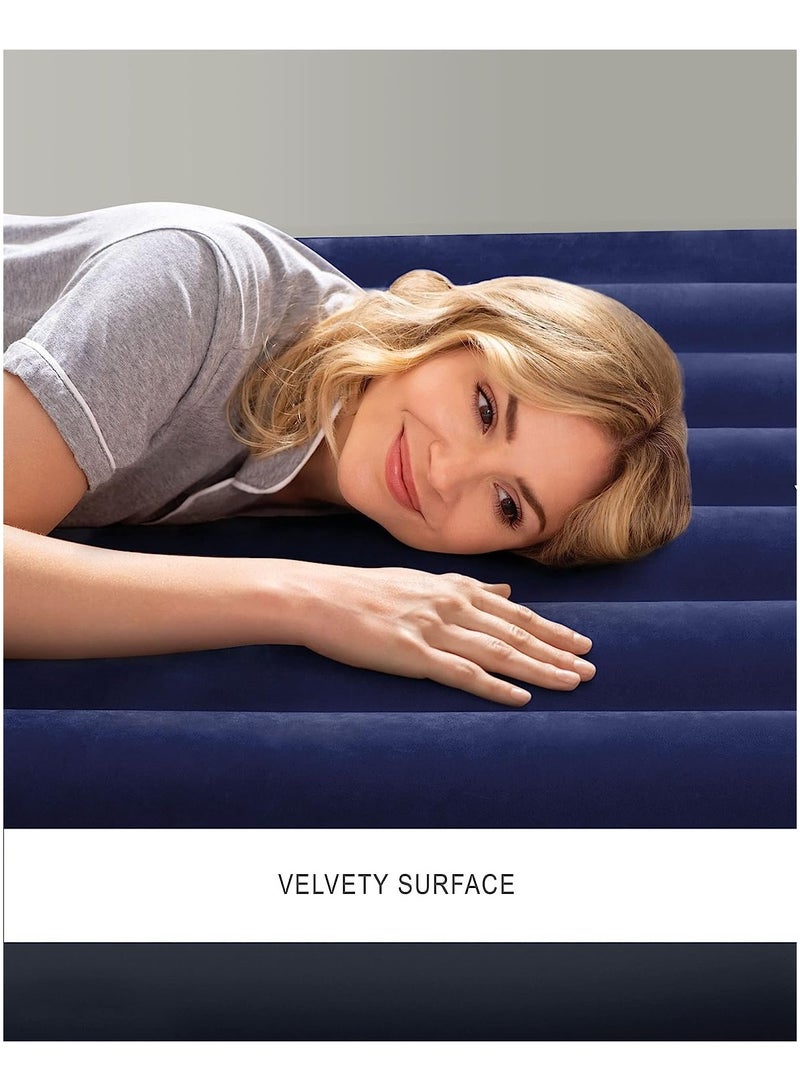 INTEX Twin Dura-Beam Standard Classic Downy Air Mattress 152x203x25 cm - Image 5