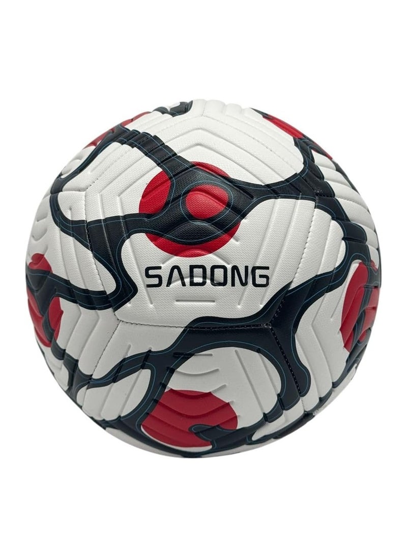 SportQ SportQ Professional Soccer Training Ball Size 5, Indoor Outdoor Soccer Training Ball for Soccer Players, Youth Soccer Fans, Training Competitions, Universal Ball  - Image 1