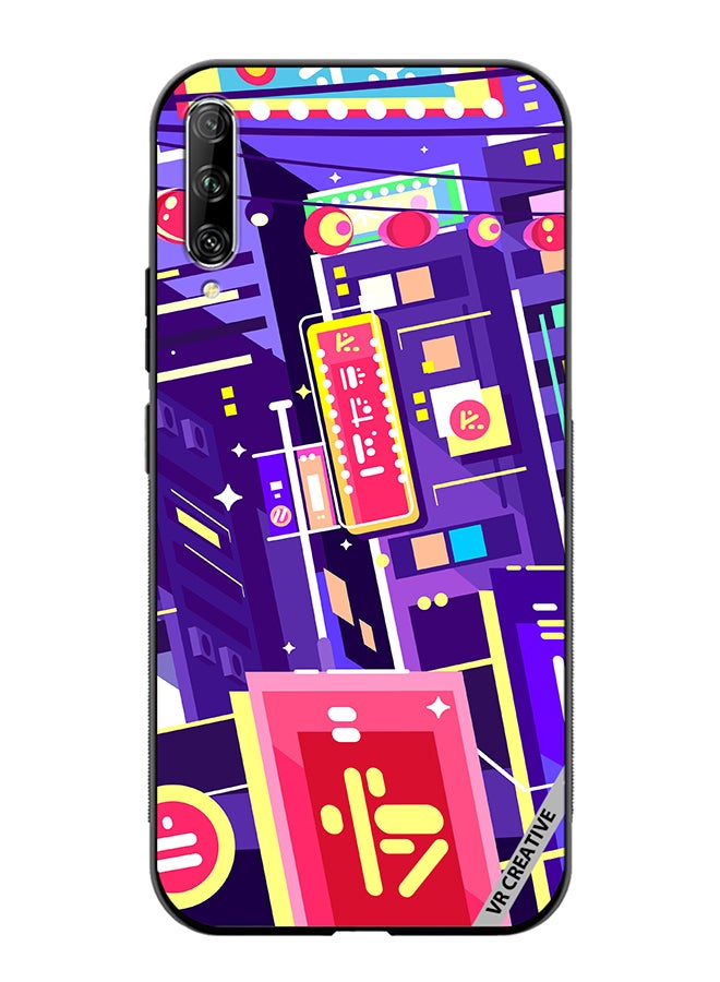 VR CREATIVE Protective Case Cover For Huawei Nova Y9S Evening Chinese City Design Multicolour - Image 1