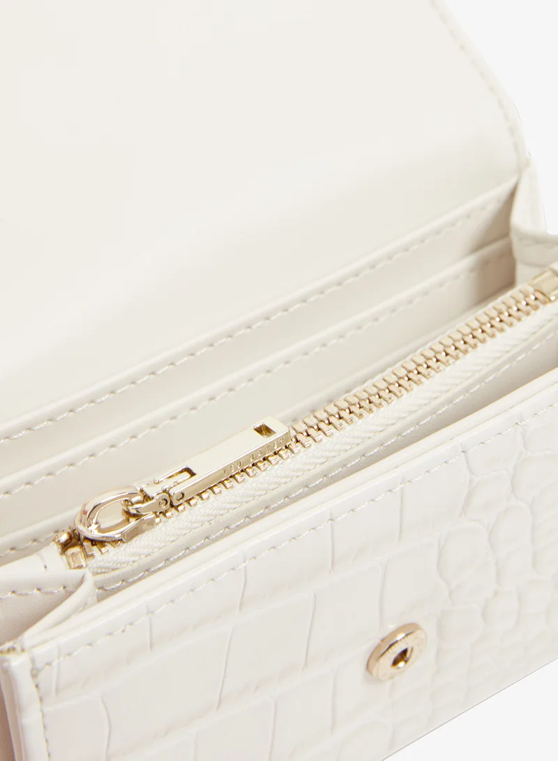 Ted Baker  Valliaa Croc Effect Small Purse for Women | Best Price UAE