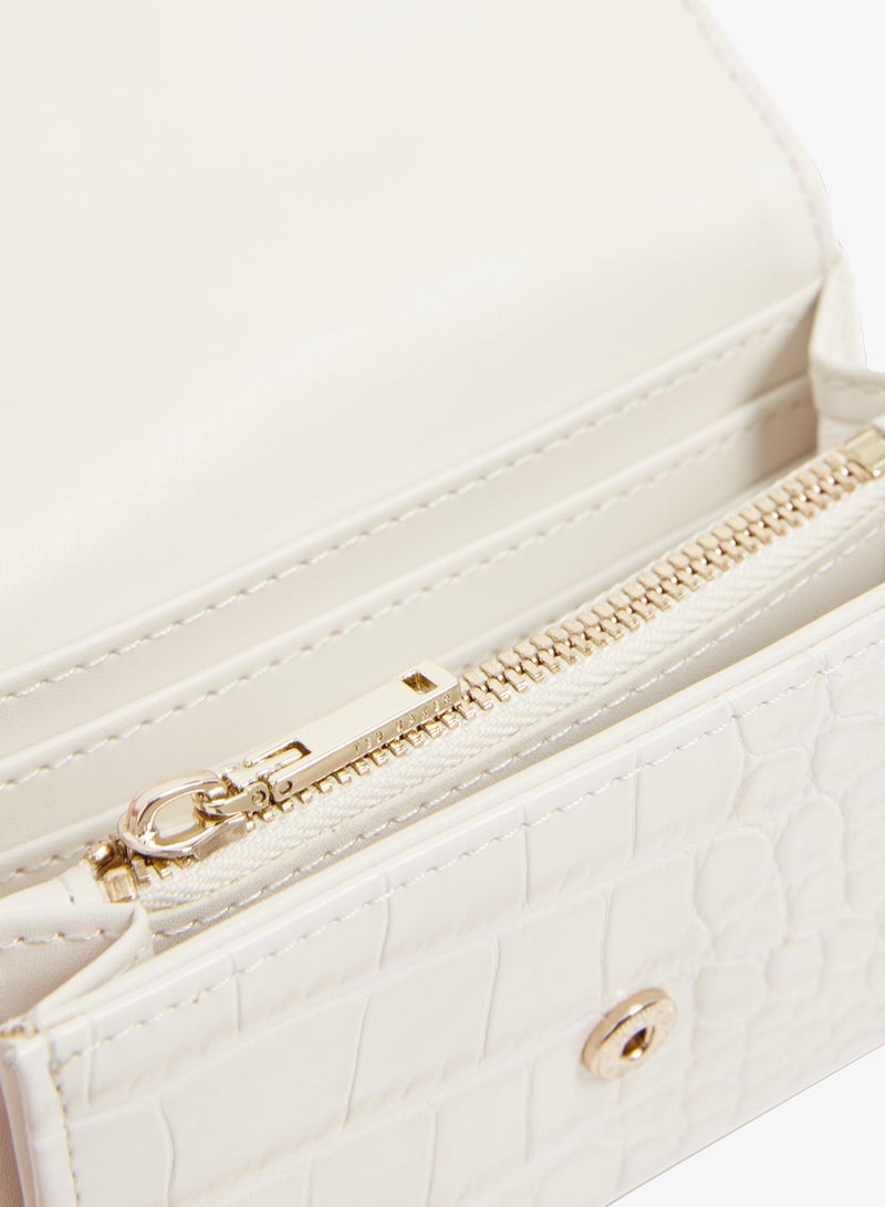 Ted Baker Valliaa Croc Effect Small Purse - Image 4