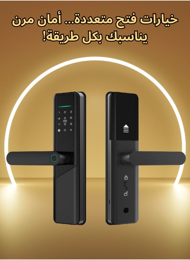 Generic Smart Fingerprint Lock with Tuya App – Electronic Password Lock for Homes, Apartments, Offices & Hotels | Full Smart Security  - Image 5