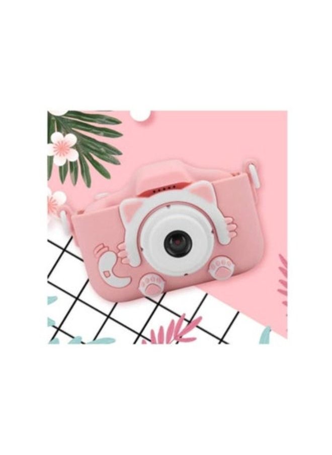 ACLIX HD Million Pixel Intelligent Kids with Shockproof Cover Digital Camera 12MP 2.0in IPS Screen, Mini Eye Friendly for Children Cute Pink  - Image 5