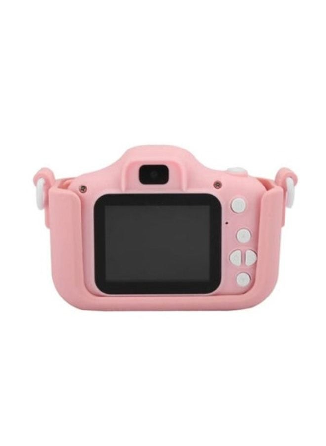 ACLIX HD Million Pixel Intelligent Kids with Shockproof Cover Digital Camera 12MP 2.0in IPS Screen, Mini Eye Friendly for Children Cute Pink  - Image 4