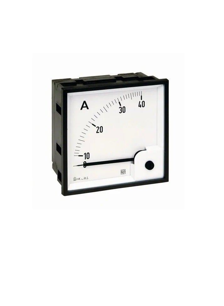 AC Analogue Panel Ammeter 48x48 CT Type Secondary 1A ERI48 ESI48 - Image 2