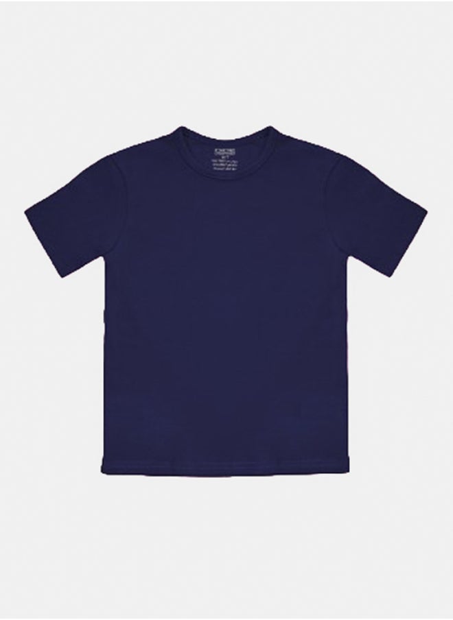 DICE Boy Half Sleeve Lycra Crew neck 