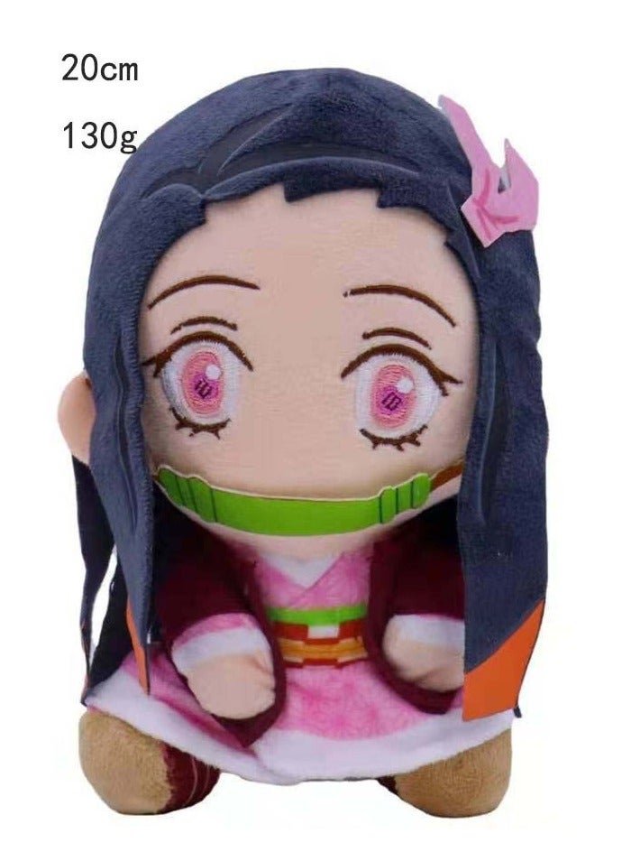 4 Pcs Demon Slayer Plush Toy Doll Animal Pillow 20cm - Image 4