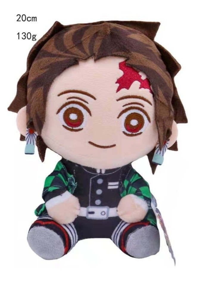 4 Pcs Demon Slayer Plush Toy Doll Animal Pillow 20cm - Image 5