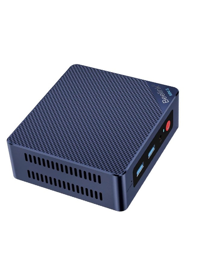 Beelink - Mini PC, Mini S12 Pro Intel 12th N100(Up to 3.4GHz), 16GB DDR4 500GB M.2 SSD, Mini Desktop Computers Support 4K Dual HDMI Display/WiFi6/BT5.2/USB3.2/1000Mbps LAN/WOL Home/Office - Image 1