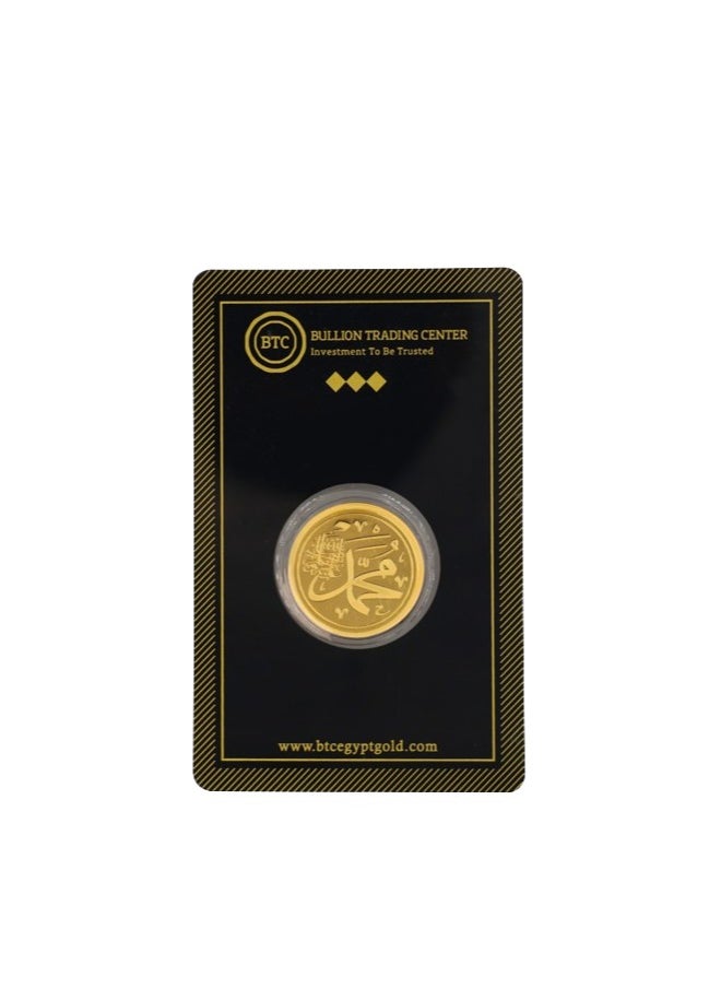 BTC - Rak Gold BTC gold coin 8 gram 24K pure 999.9  - 8 Grams - Image 1